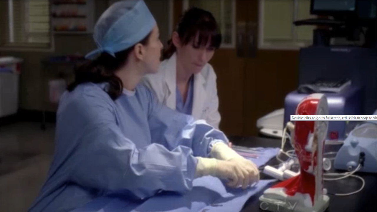 Grey's Anatomy featuring Simbionix